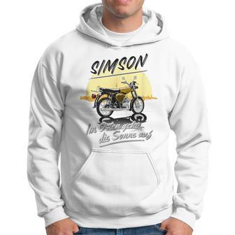 Simson Im Osten Geht Die Sonne Auf Gray Kapuzenpullover - Geschenkecke