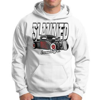 Slammed Custom Car Lowlife Custom Pickup Lowered Truck Hoodie - Monsterry UK