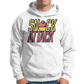 Snack Attack Cute Cupcake Sweets Hoodie - Monsterry