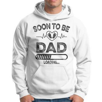 Soon To Be Dad New Daddy Father's Day Heartbeat Hoodie - Monsterry UK