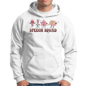 Speech Squad Speech Language Pathologist Speech Therapy Slp Hoodie - Monsterry CA