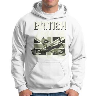 Spitfire Plane Aircraft Aeroplane British Legend Hoodie - Thegiftio UK