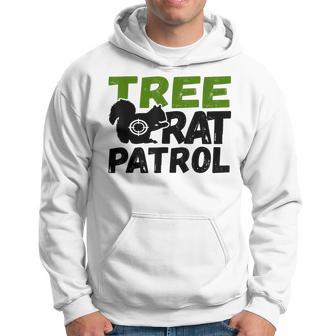 Squirrel Hunting Tree Rat Patrol Target Squirrel Hunter Hoodie - Monsterry AU