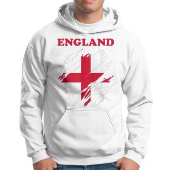 St George's Cross England Flag Hoodie - Thegiftio UK