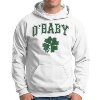 St Patrick's Day Pregnancy Announcement O'baby St Patty's Hoodie | Mazezy