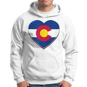 State Of Colorado Heart T Home Pride Love Hometown Hoodie - Monsterry UK