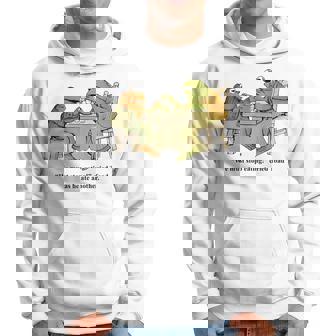 We Must Stop Eating Cried Toad As He Ate Another Frog Toad Hoodie - Thegiftio