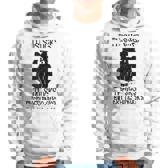 This Sucks Everything Sucks Cat Hoodie | Mazezy