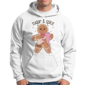 Sugar & Spice Gingerbread Stanley Tumbler Boojee Christmas Hoodie - Seseable