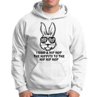 Sunglasses Bunny Hip Hop Hippity Easter & Boys Hoodie | Mazezy