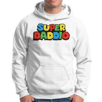 Super Daddio Video Game Father's Day Hoodie - Monsterry AU