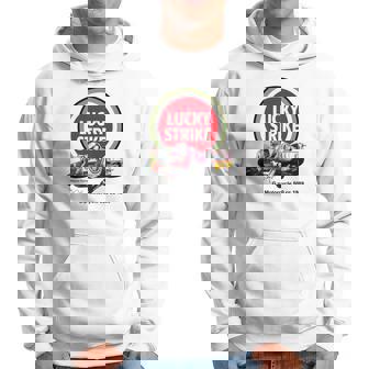 Sweat à capuche Lucky Strike Moto GP 1993, Tee de Course Blanc - Cadeauxyz