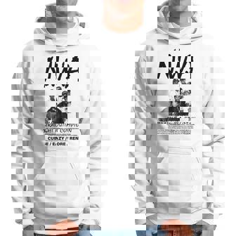 Sweat à capuche N.W.A Straight Outta Compton, Tee Hip-Hop Iconique - Cadeauxyz