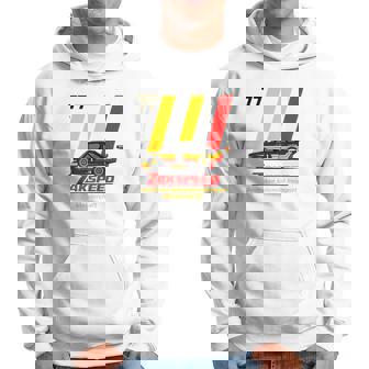 Sweat à capuche Voiture de Course Zakspeed N°77, Tee Passion Automobile - Cadeauxyz