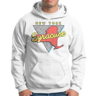 Syracuse New York T Vintage Triangle Hoodie - Monsterry UK
