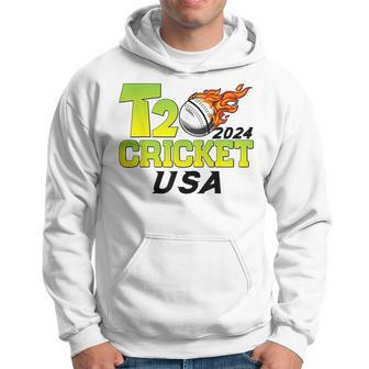 T20 Cricket 2024 Usa Hoodie - Seseable