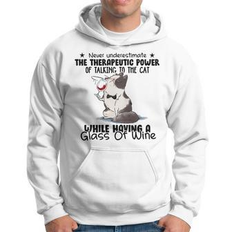 Of Talking To Cats Hoodie - Seseable