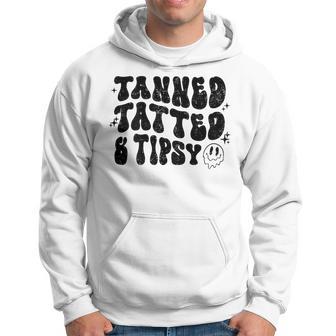 Tanned Tatted And Tipsy Trendy Beach Summer Vacation Hoodie - Monsterry AU