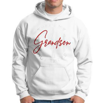 That's My Grandson Out There Baseball Grandpa Fathers Day Hoodie - Seseable