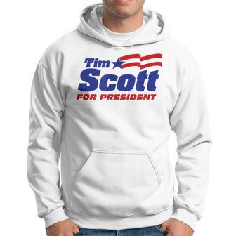 Tim Scott For President 2024 Scott 2024 Republican Patriot Hoodie - Monsterry UK