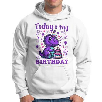 Today Is My Birthday Dinosaurier Party Dekorationen Hoodie - Geschenkecke