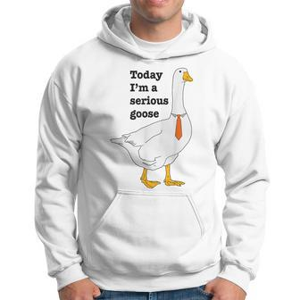 Today I'm A Serious Goose For Women Hoodie | Mazezy