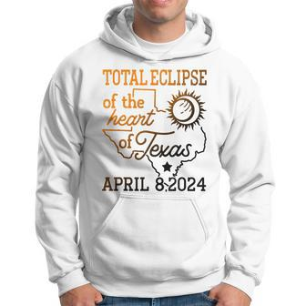 Total Eclipse Of The Heart Of Texas April8 Hoodie | Mazezy