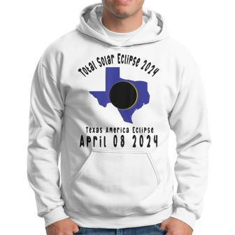 Total Solar Eclipse Texas 2024 Hoodie - Monsterry