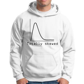 Totally Skewed A Maths Statistics Hoodie - Monsterry UK