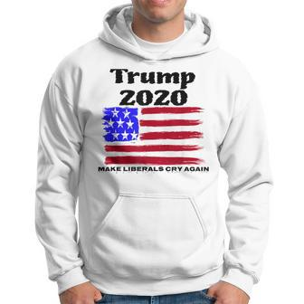 Trump 2020 Make Liberals Cry Again Political Hoodie - Monsterry UK
