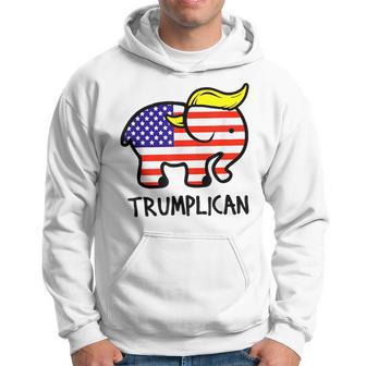 Trumplican Elephant Trump RepublicanUltra Maga 2024 Hoodie - Monsterry DE