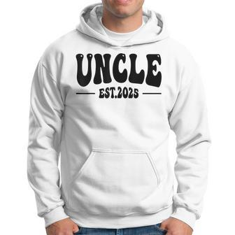 Uncle Est 2025 New Born Pregnancy Announcement Father's Day Hoodie - Monsterry CA