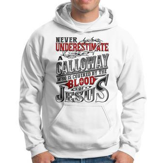 Underestimate Calloway Family Name Hoodie - Seseable