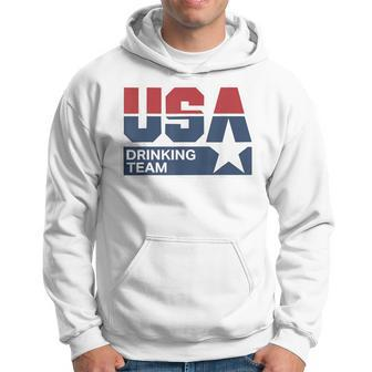 Usa Drinking Team Drinking Quotes Hoodie - Monsterry UK