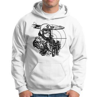 Usa World War 2 Bomber Ww2 Vintage Wwii Military Pilot Hoodie - Monsterry CA