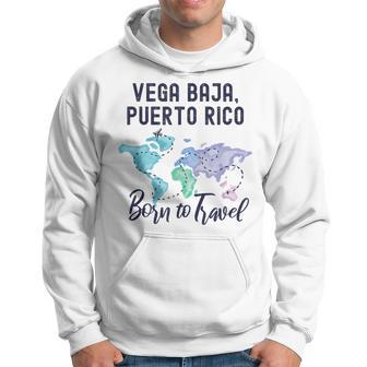 Vega Baja Puerto Rico Born To Travel World Explorer Hoodie - Monsterry CA