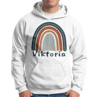 Viktoria Iktoria Name Geburtstag Geschenk Personali Kapuzenpullover - Seseable