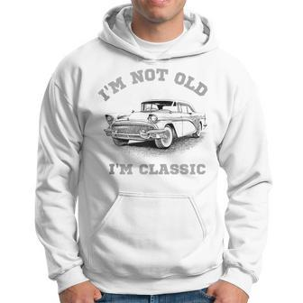 Vintage Car Graphic Perfect For Dad Hoodie - Monsterry