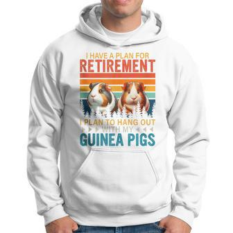 Vintage Plan For Retirement To Hang Out With Guinea Pigs Hoodie - Monsterry CA