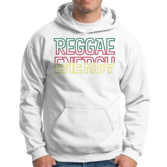 Vintage Reggae Energy Caribbean Love Rasta Roots Reggae Hoodie - Monsterry CA