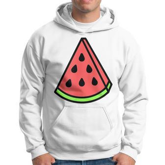 Watermelon Fruit Lover And Vegan Hoodie - Thegiftio UK