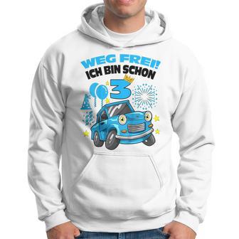 Weg Frei Ich Bin 3 Trabant 601 Hoodie, Geburtstag Junge - Seseable