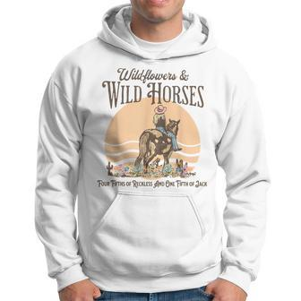 Wildflowers & Wild Horses Western For Her Hoodie | Mazezy