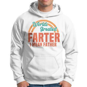 World's Best Farter Vintage Father's Day Saying Dad Hoodie - Seseable