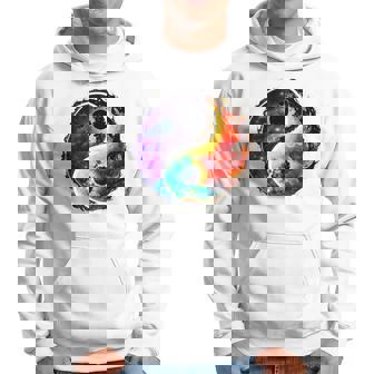 Yin Yang Feng Shui Ying Yang Zen Taijitu Galaxie Colorée Sweat à capuche - Cadeauxyz
