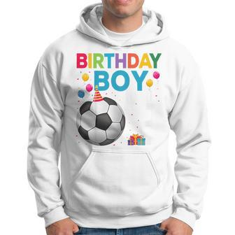 Youth 3 Year Old Boy 3Rd Birthday Boy Football Hoodie - Thegiftio UK