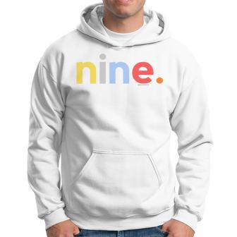 Youth 9Th Birthday Boy 9 Year Old Nine Age 9 Party Ideas Hoodie - Thegiftio UK