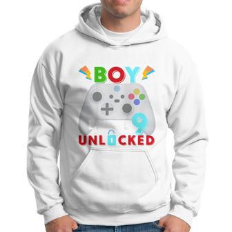 Youth 9Yr Bday Son Boy Gamer 9Th 9 Year Old Birthday Hoodie - Thegiftio UK