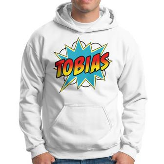 Youth Boys Tobias Comic Book Superhero Name Hoodie - Seseable