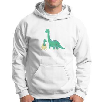 Youth I'm Going To Be A Roarsome Big Cousin Dinosaur Promoted Hoodie - Thegiftio UK